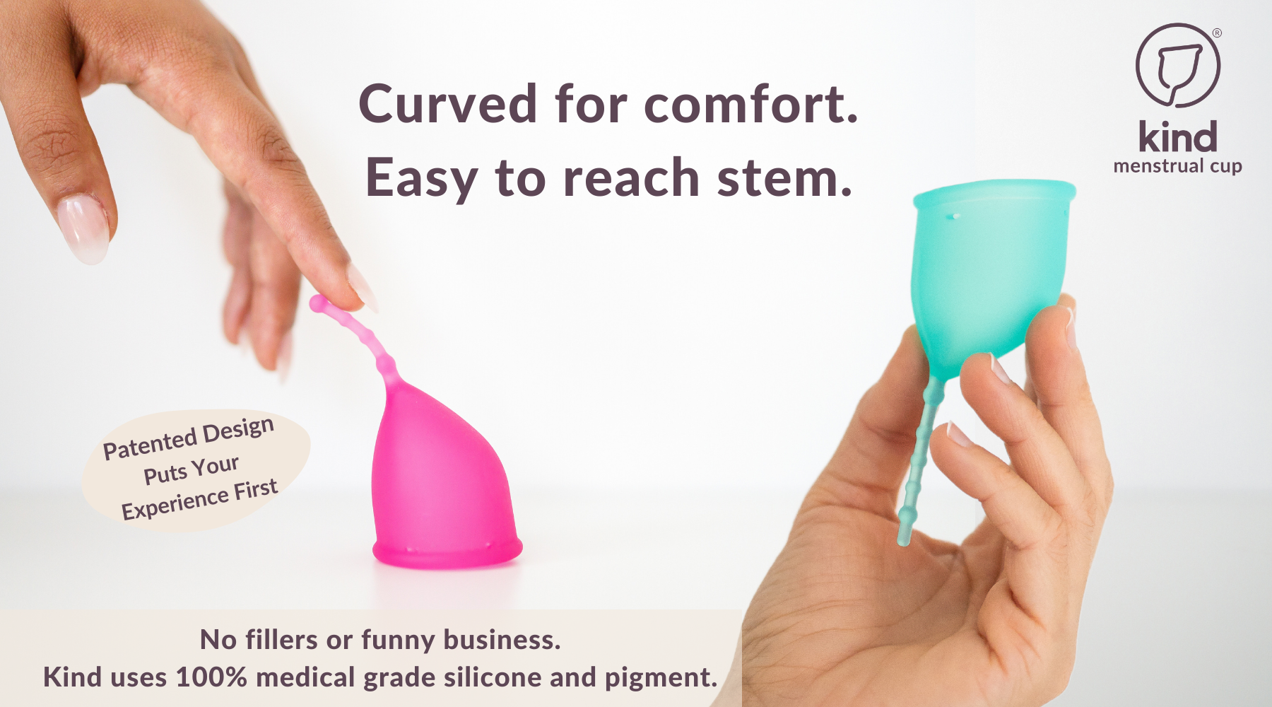 Kind Cup – Ergonomic Reusable Menstrual Cups