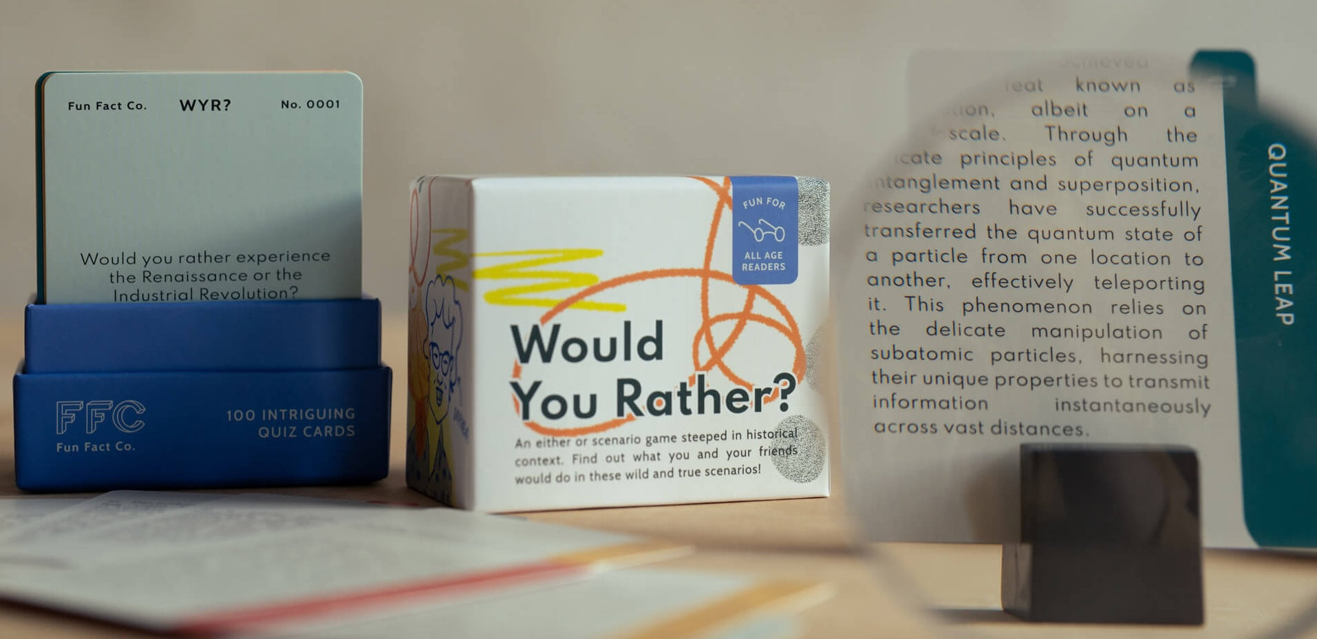 Fun Fact Co. – Sustainable & Educational Trivia Card Games