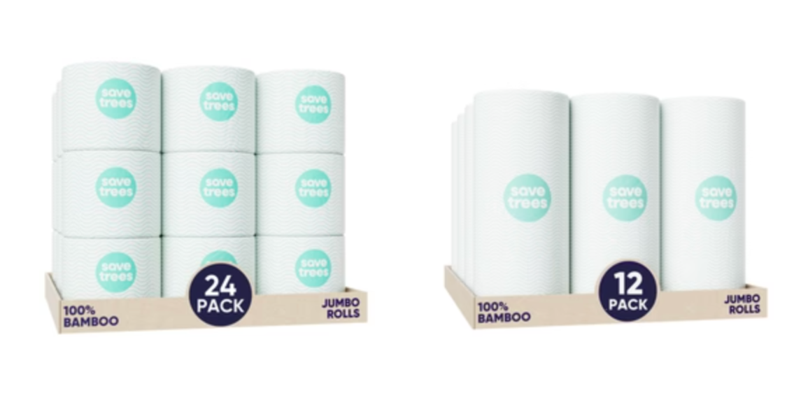 Save Trees – Bamboo Toilet Paper & Paper Towels | Plastic-Free & Sustainable