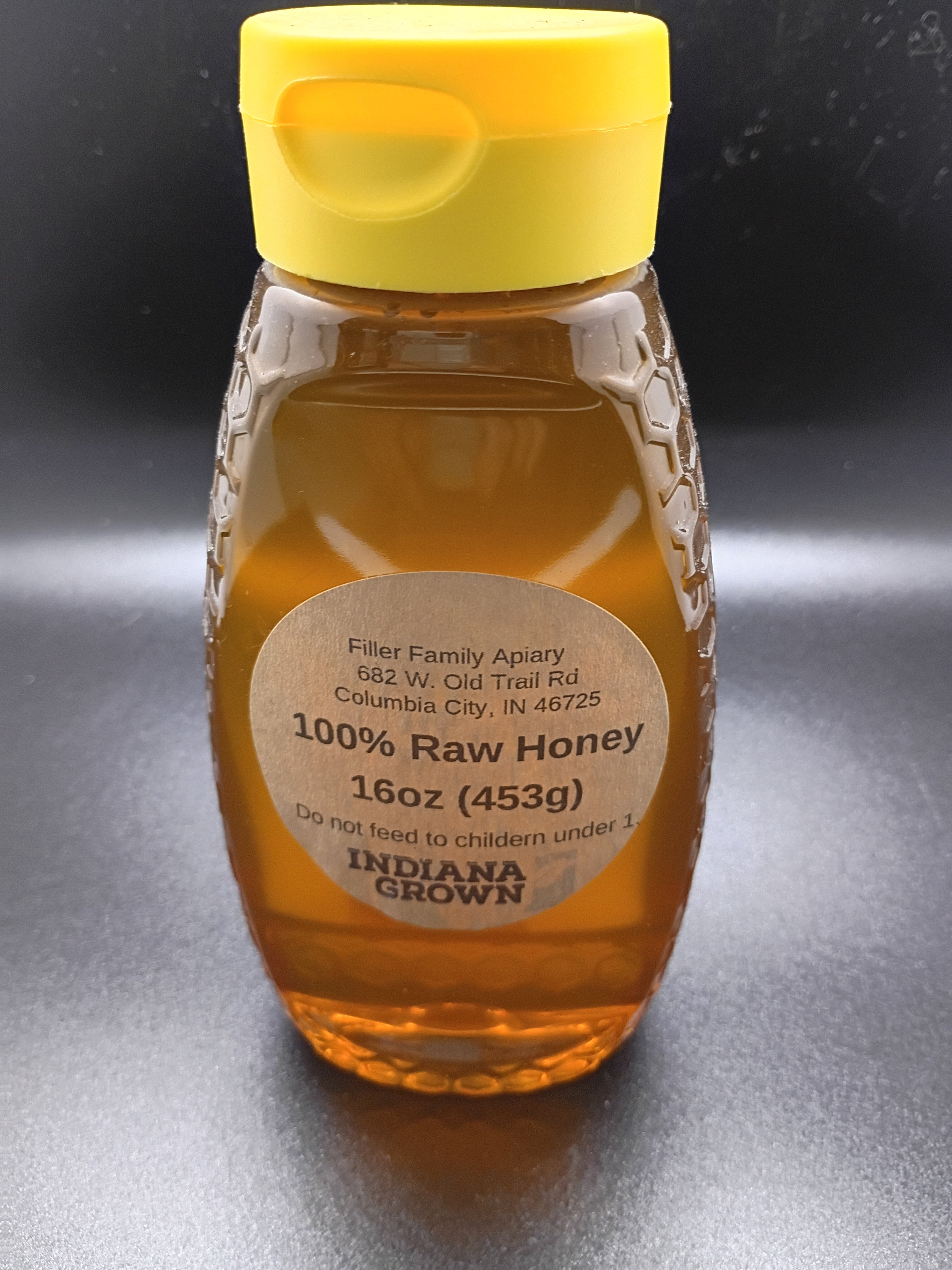 1 lb honey bottle