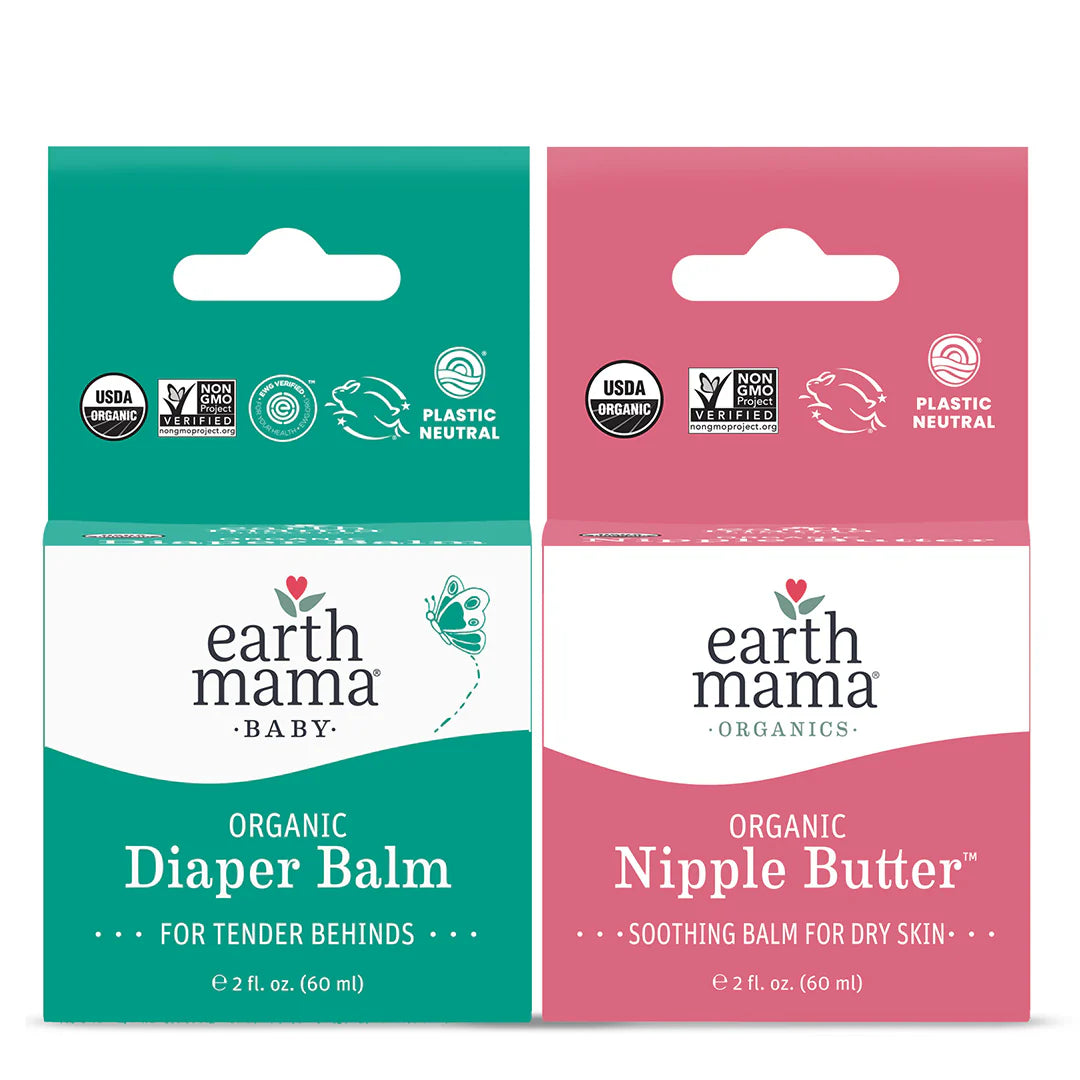 BFF Bundle | Organic Diaper Balm | Organic Nipple Butter