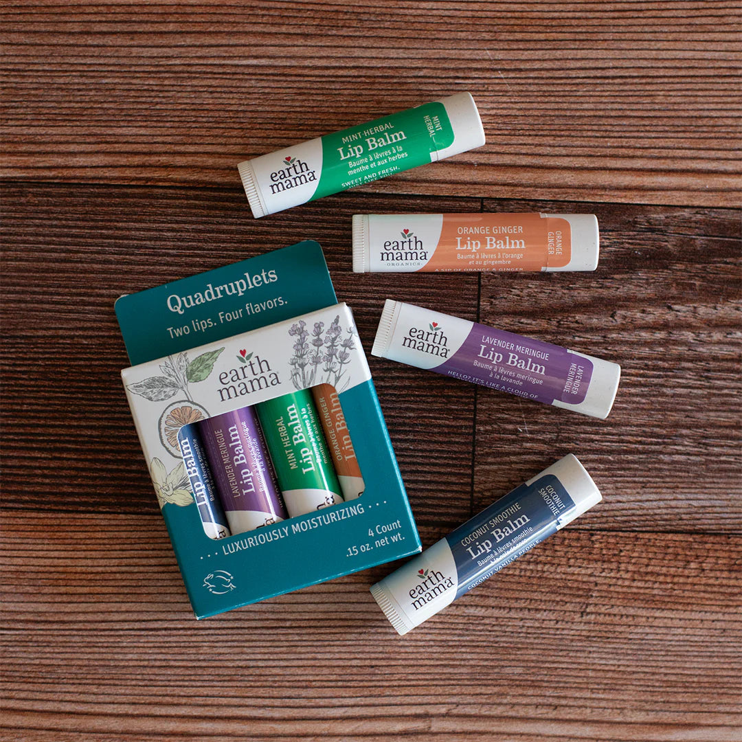 Earth Mama Lip Balms