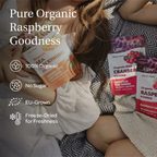 Freeze Dried Raspberries | Organic Berry Powder