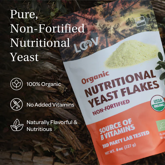Organic Non-Fortified Nutritional Yeast Flakes