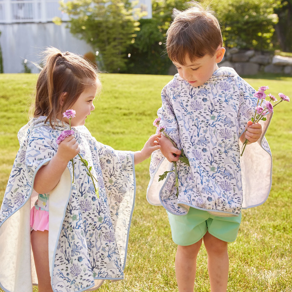 Coral Reef Swim Poncho