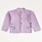 Embroidered Butterfly Knit Cardigan