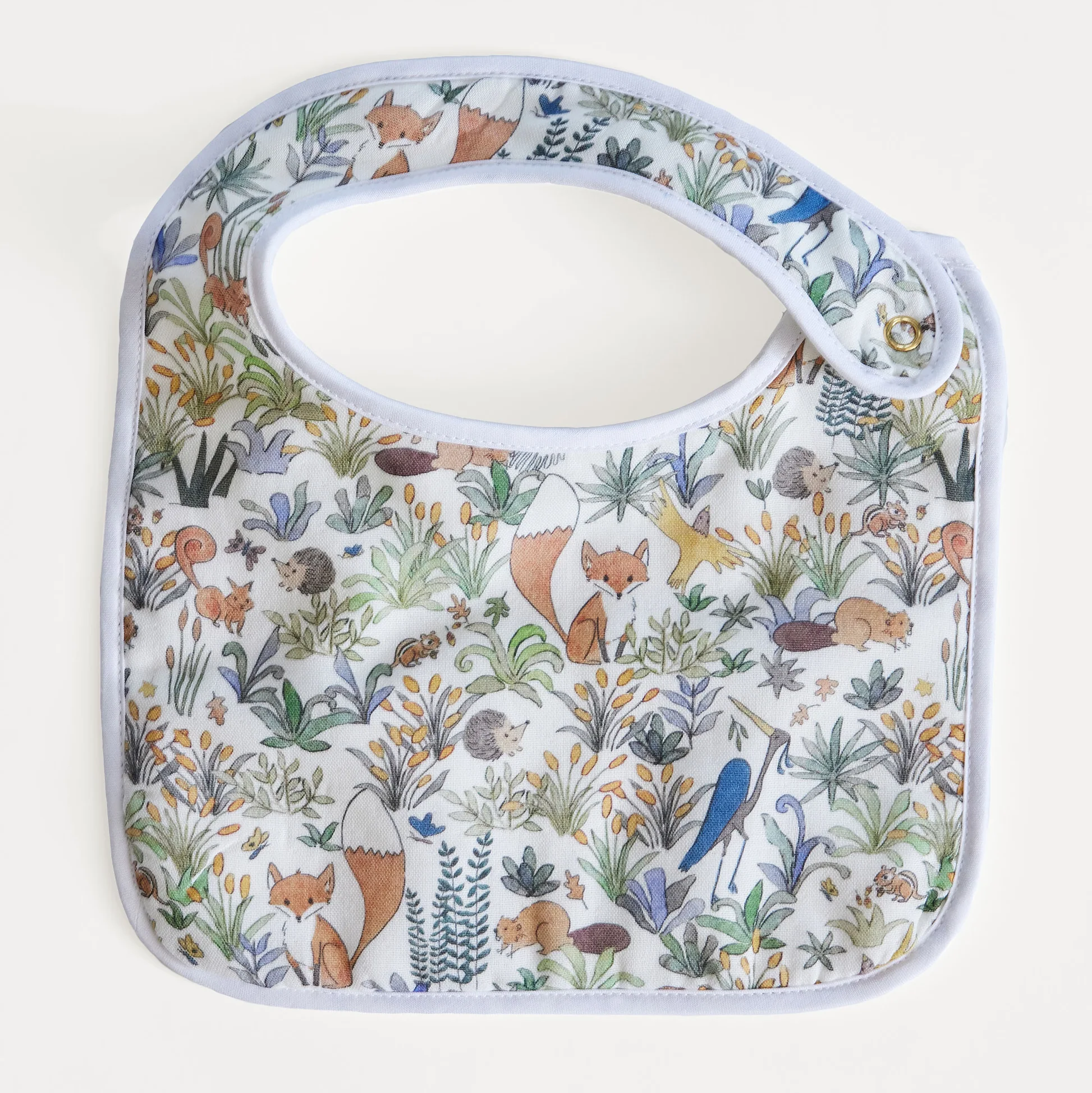Foxy Forest Bib