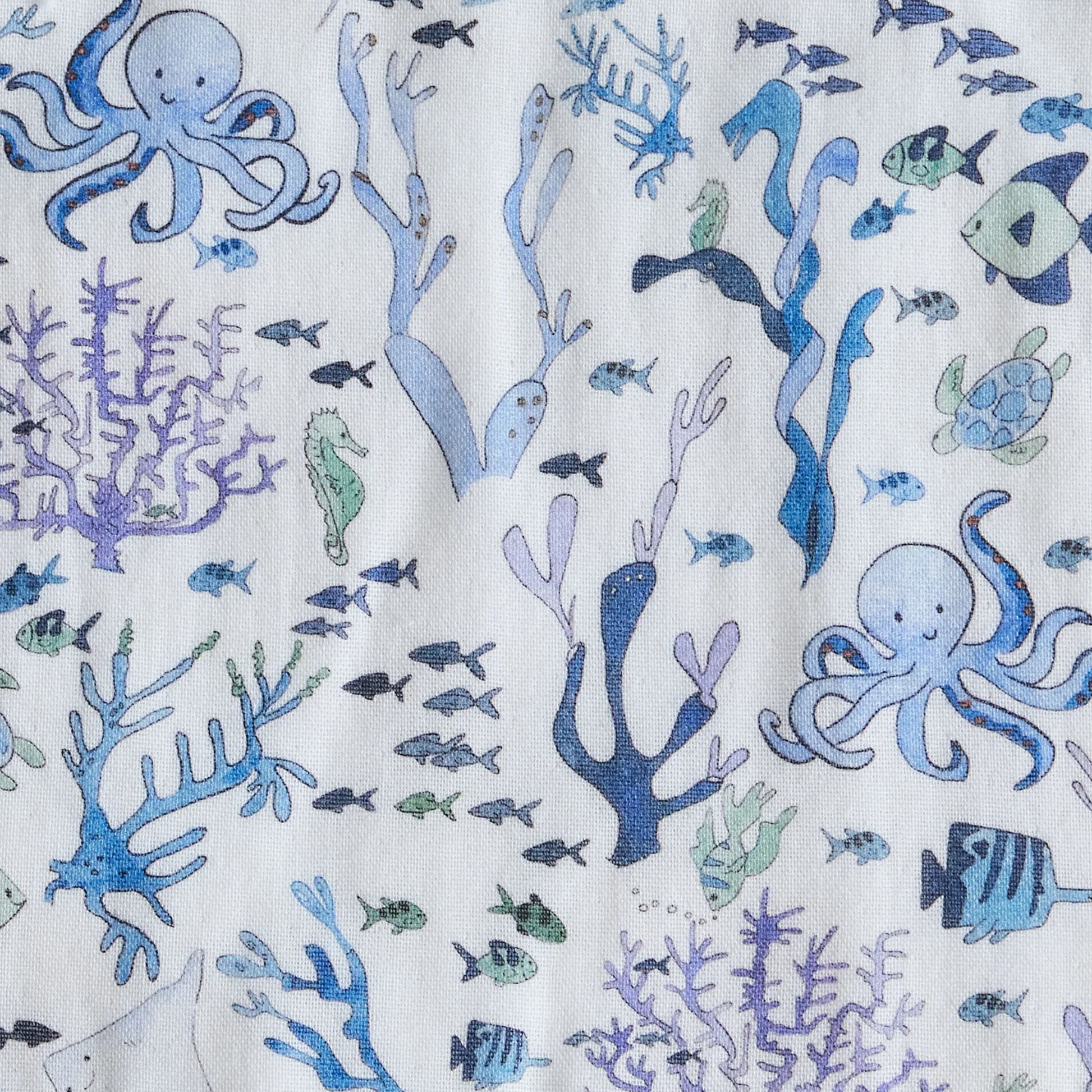 Coral Reef Burp Cloth