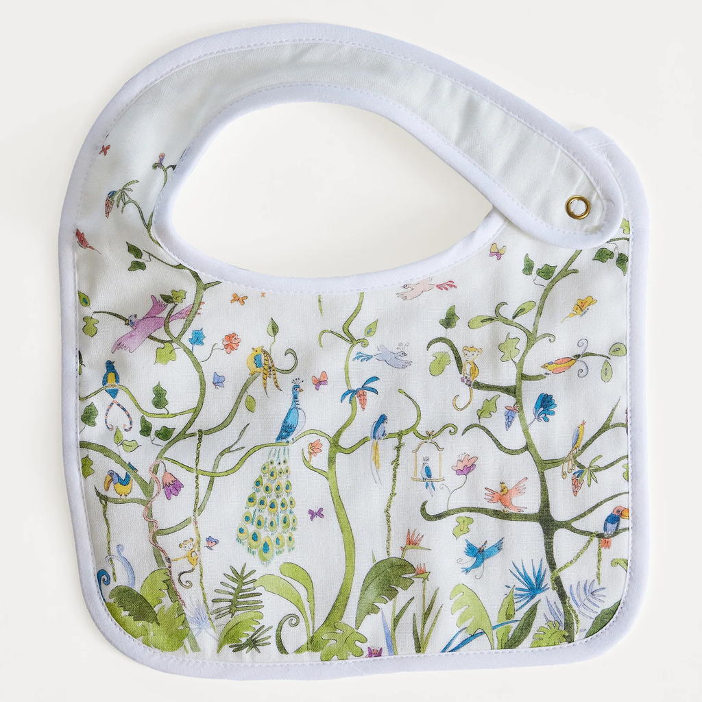 Tropical Chinoiserie Bib