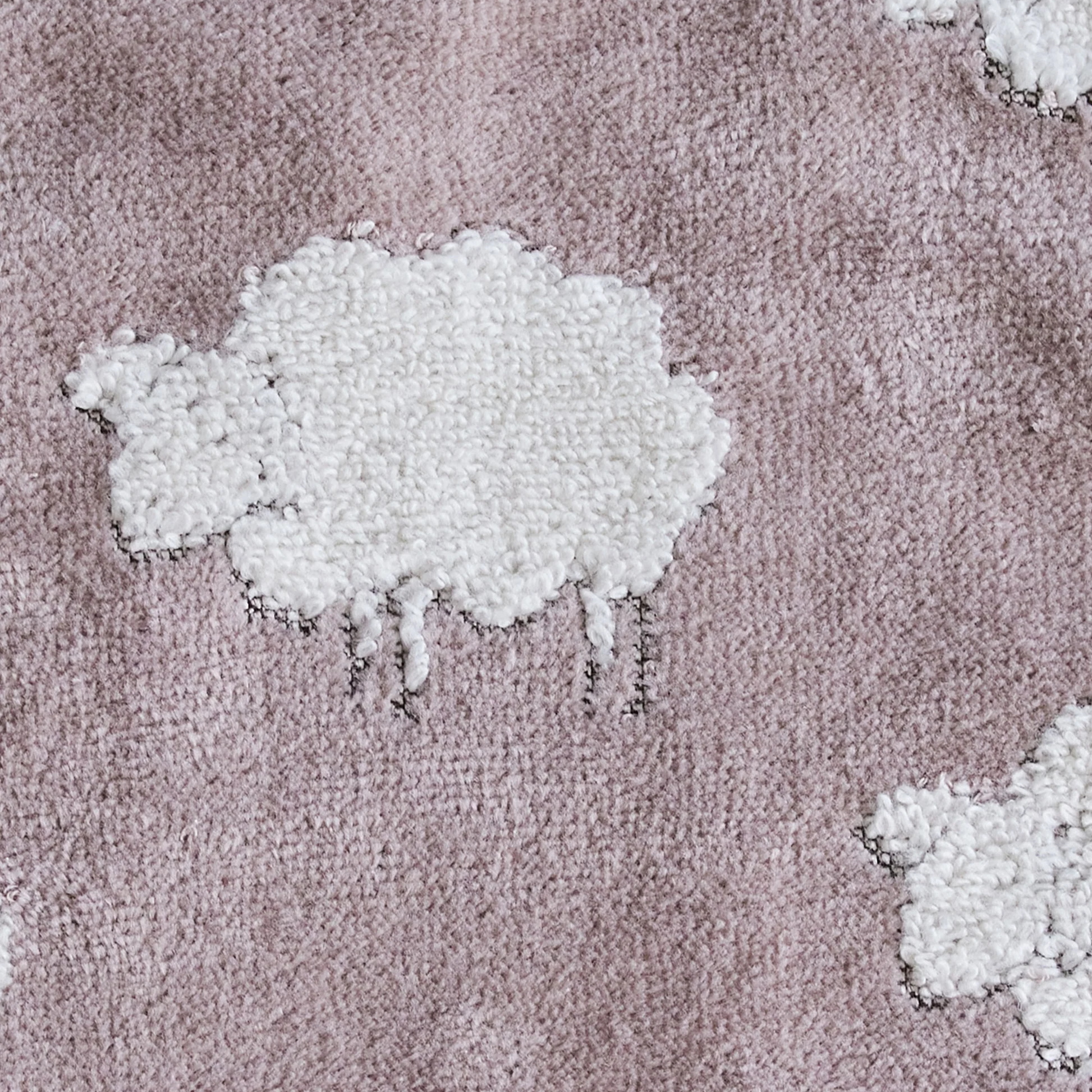 Sweet Sheep Jacquard Wash Cloth