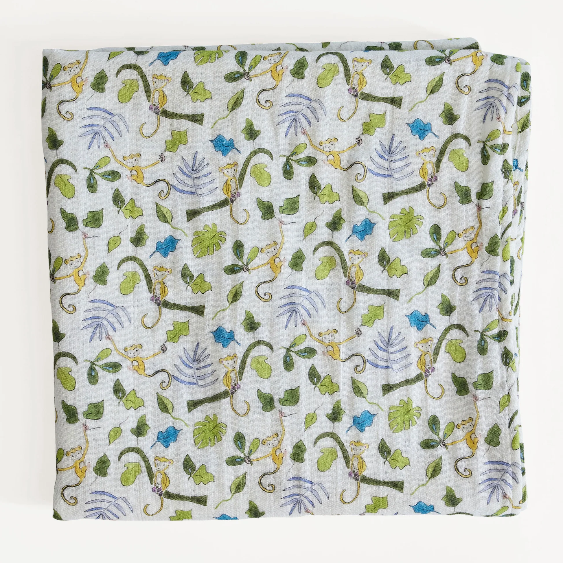 Happy Monkey Shawl Blanket