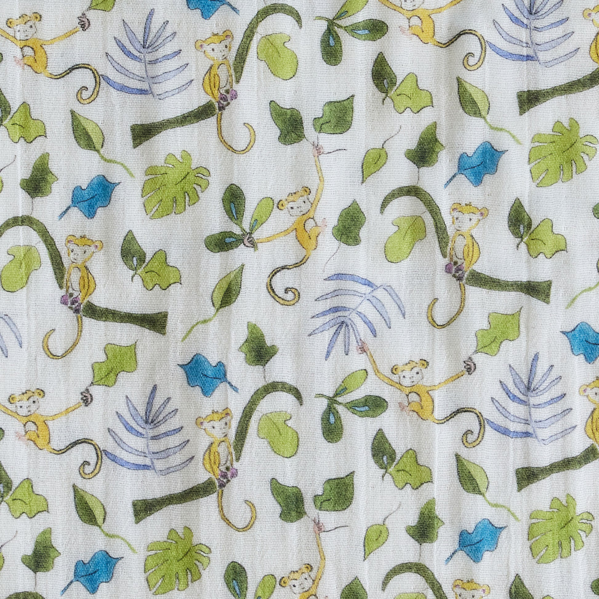 Happy Monkey Shawl Blanket