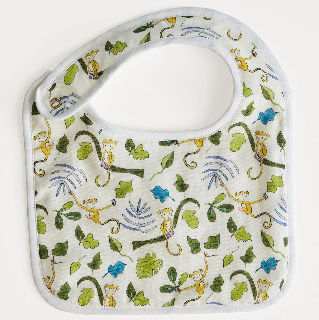 Happy Monkey Bib