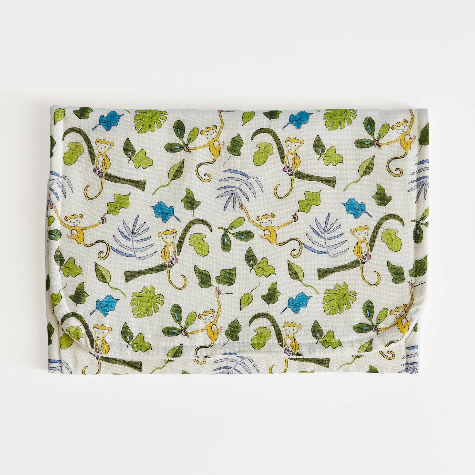 Happy Monkey Burp Cloth