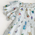 The Mimi Dress - Madame Butterfly Print