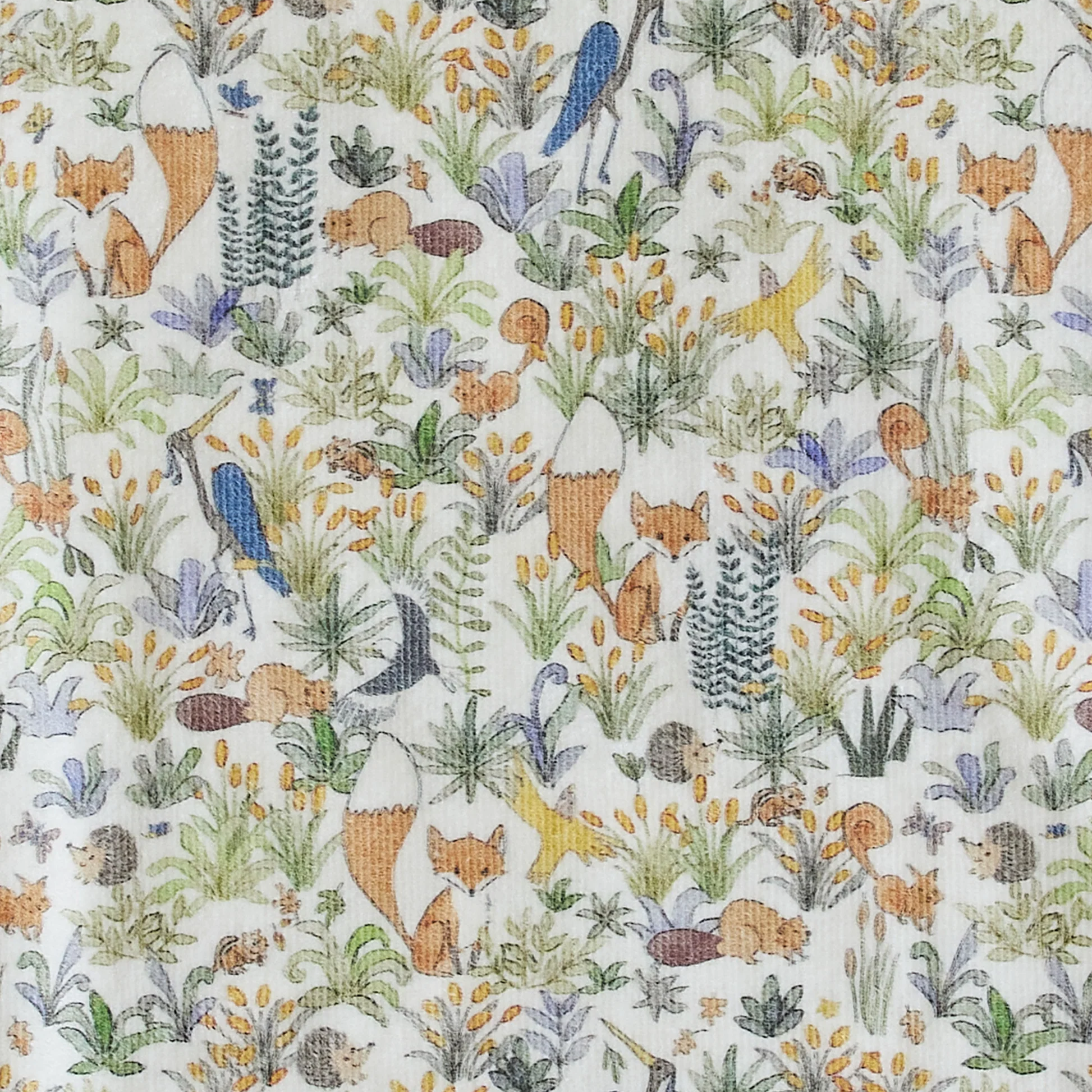 Foxy Forest Swim Poncho