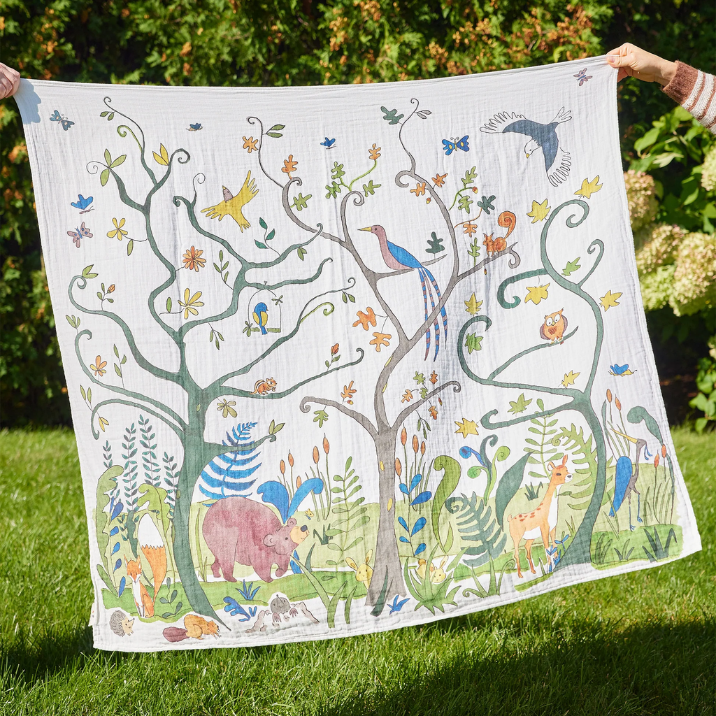 Alsatian Forest Shawl Blanket