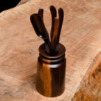 Wood + Resin Gongfu Tea Tools Set