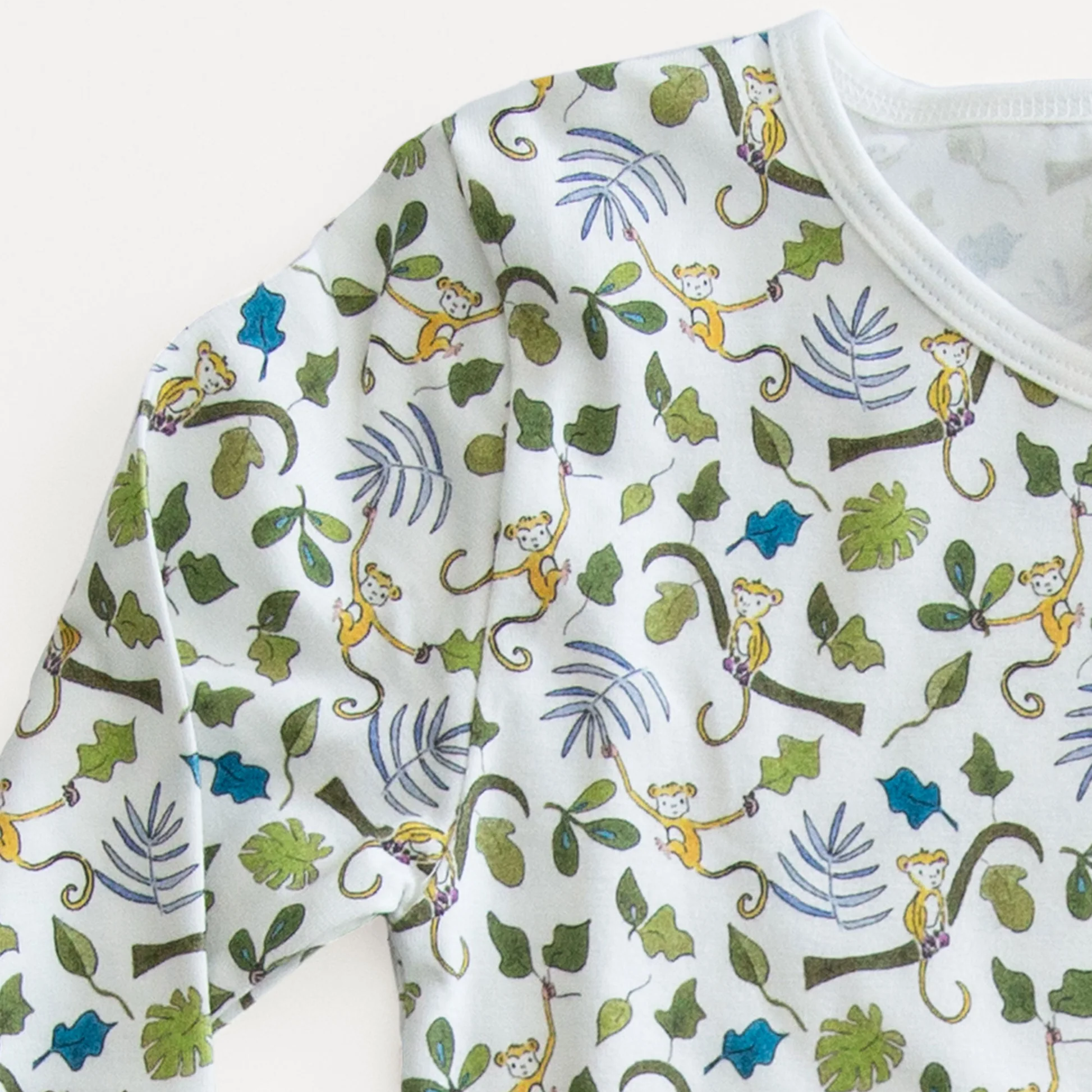 The Two Piece Pajamas - Happy Monkey