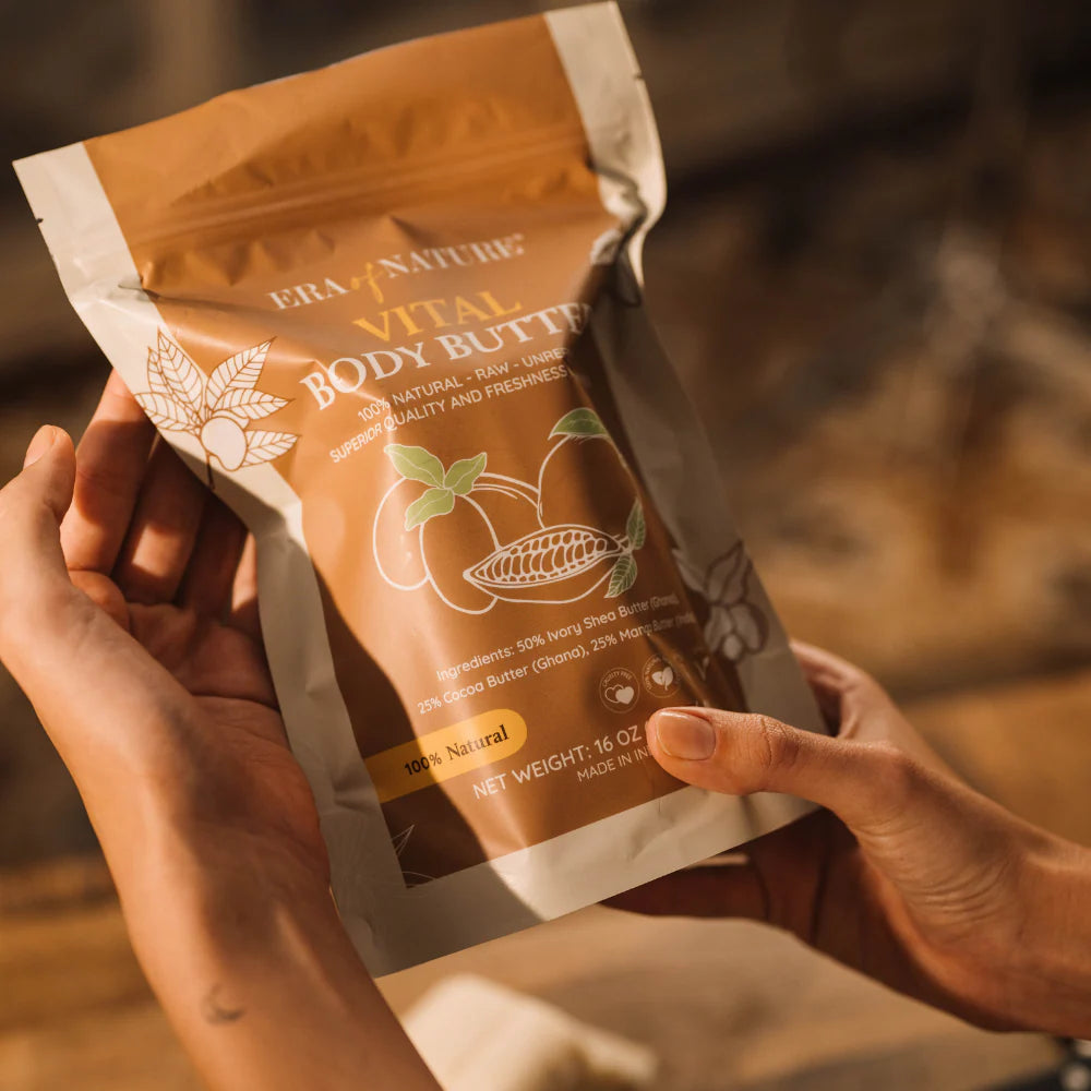 Vital Body Butter - 100% Natural Shea, Cocoa & Mango Blend