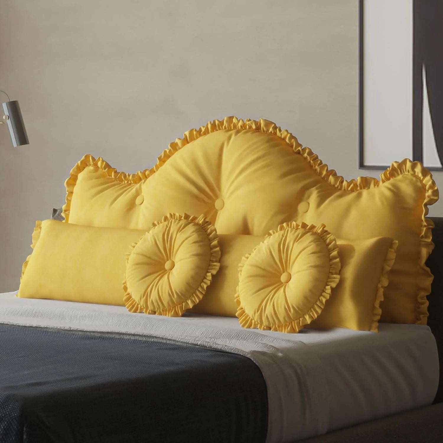 Decorative Pillows for Bed 3 Set