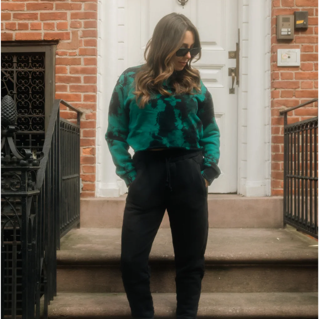 potter cropped crewneck sweatshirt