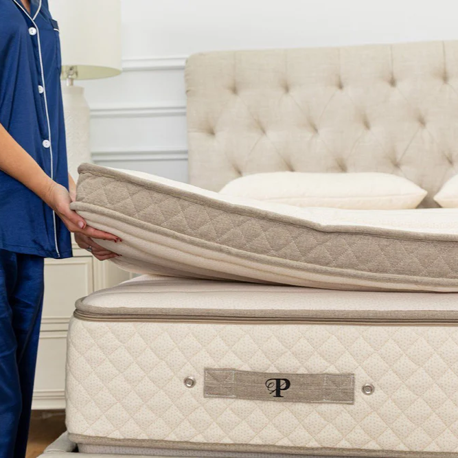 Quilted Organic Mattress Topper