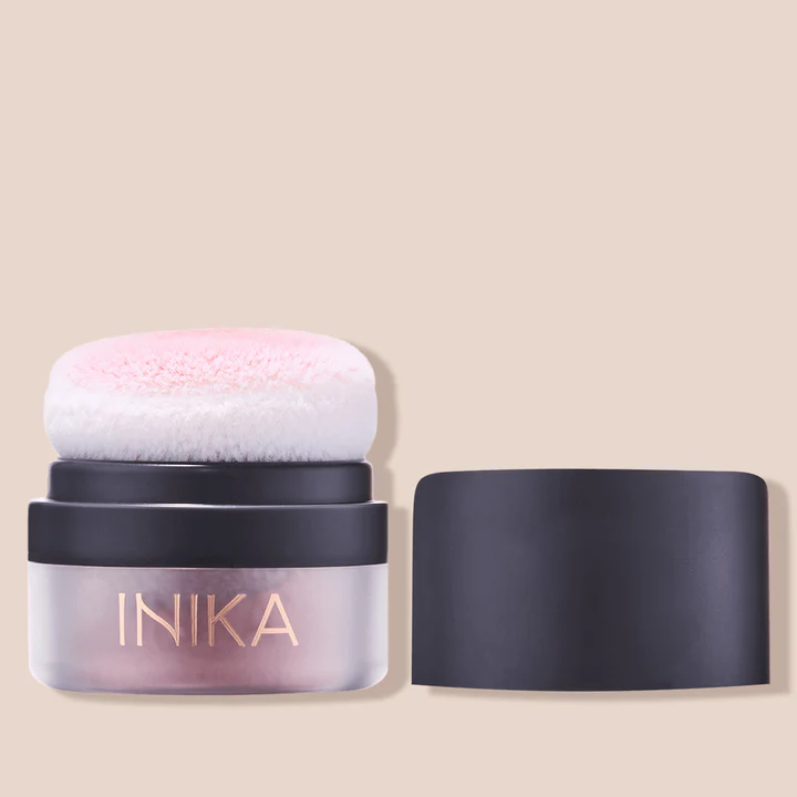 INIKA Organic Mineral Blush Puff Pot (Rosy Glow)