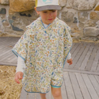 Foxy Forest Swim Poncho