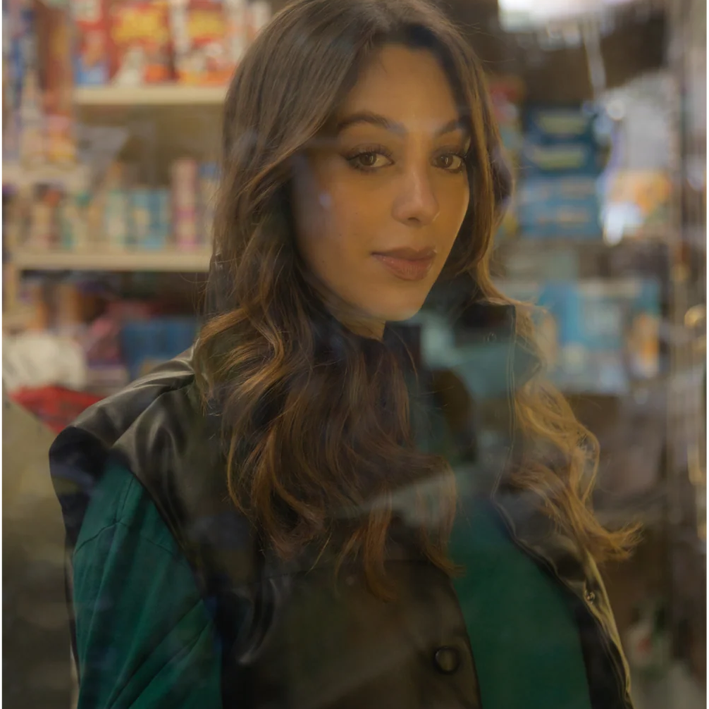 banks long sleeve cropped t-shirt