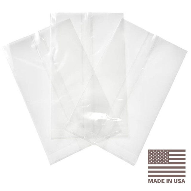 4 x 6" Compostable Clear Flat NatureFlex Cellophane Bags | 1,000/Case