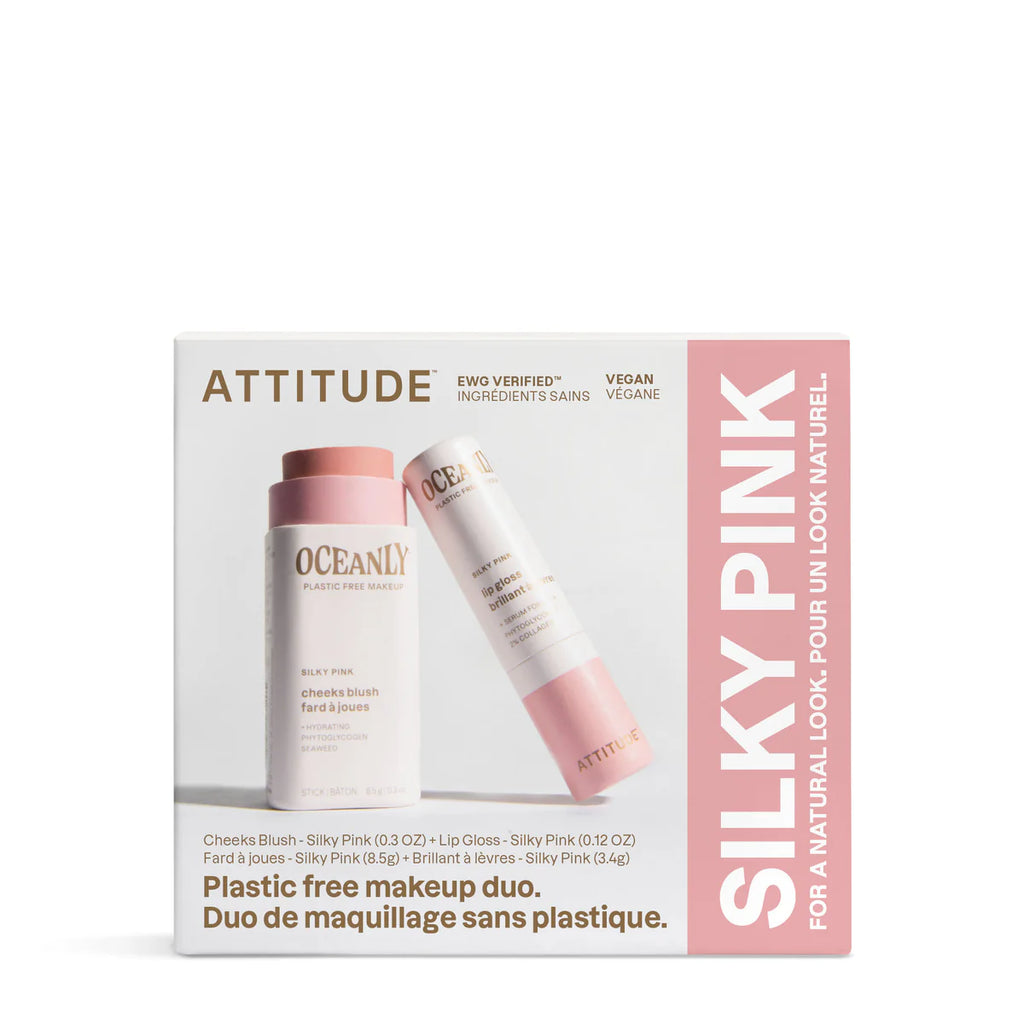 Blush & Lip Gloss - Duo Silky Pink