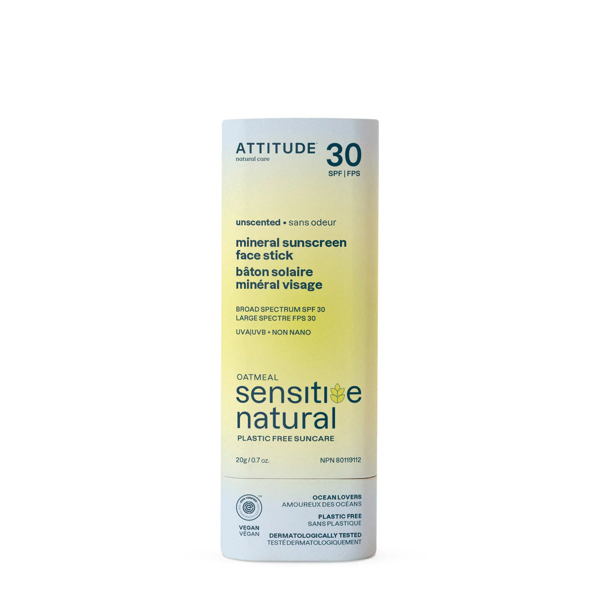 Face Sunscreen Stick - Spf 30 Sensitive Skin