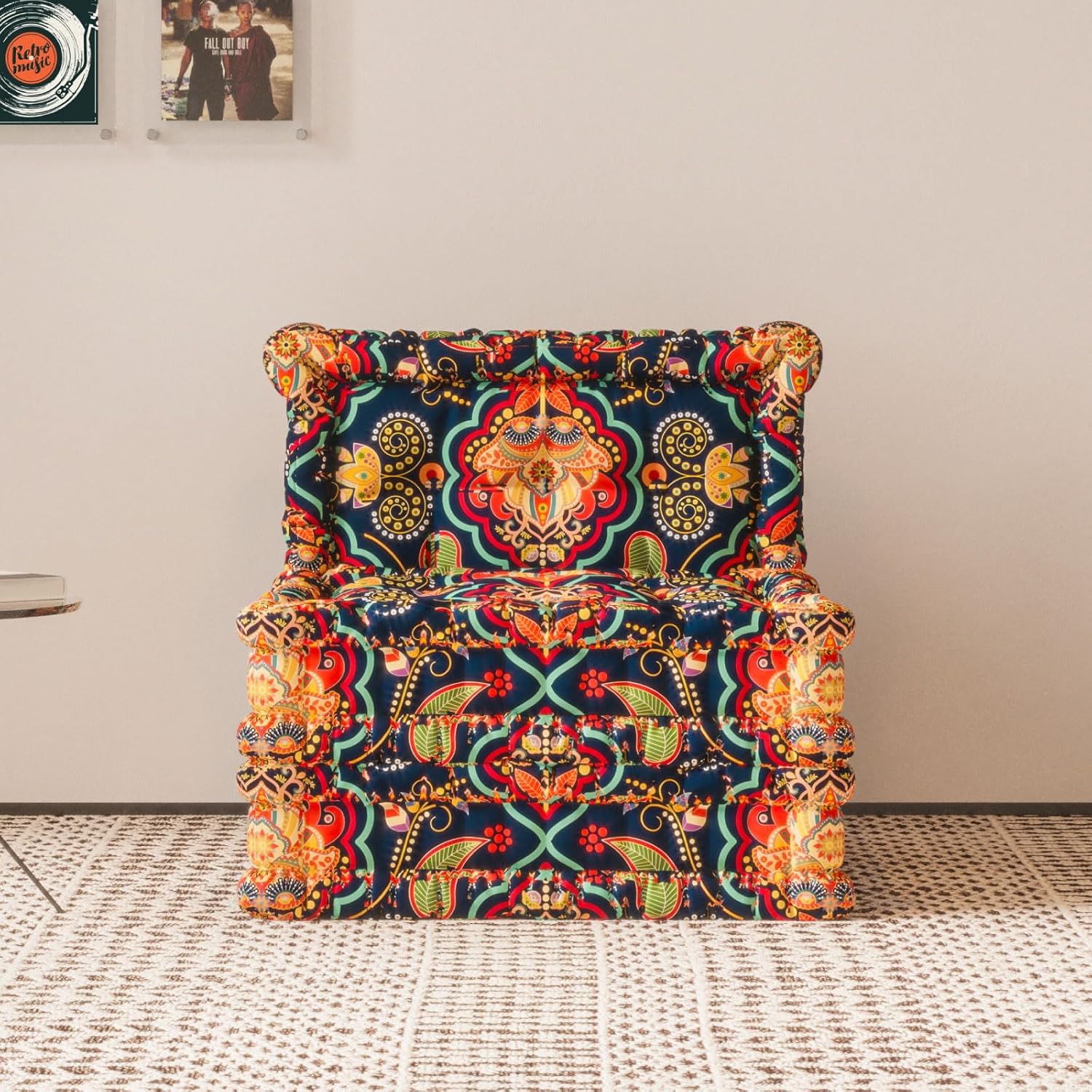 Retro Chic Modular Velvet Floor Sofa