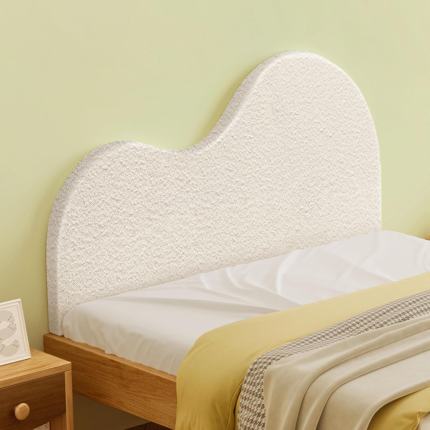 Cloud Shaped Queen Headboard  Gap Filler