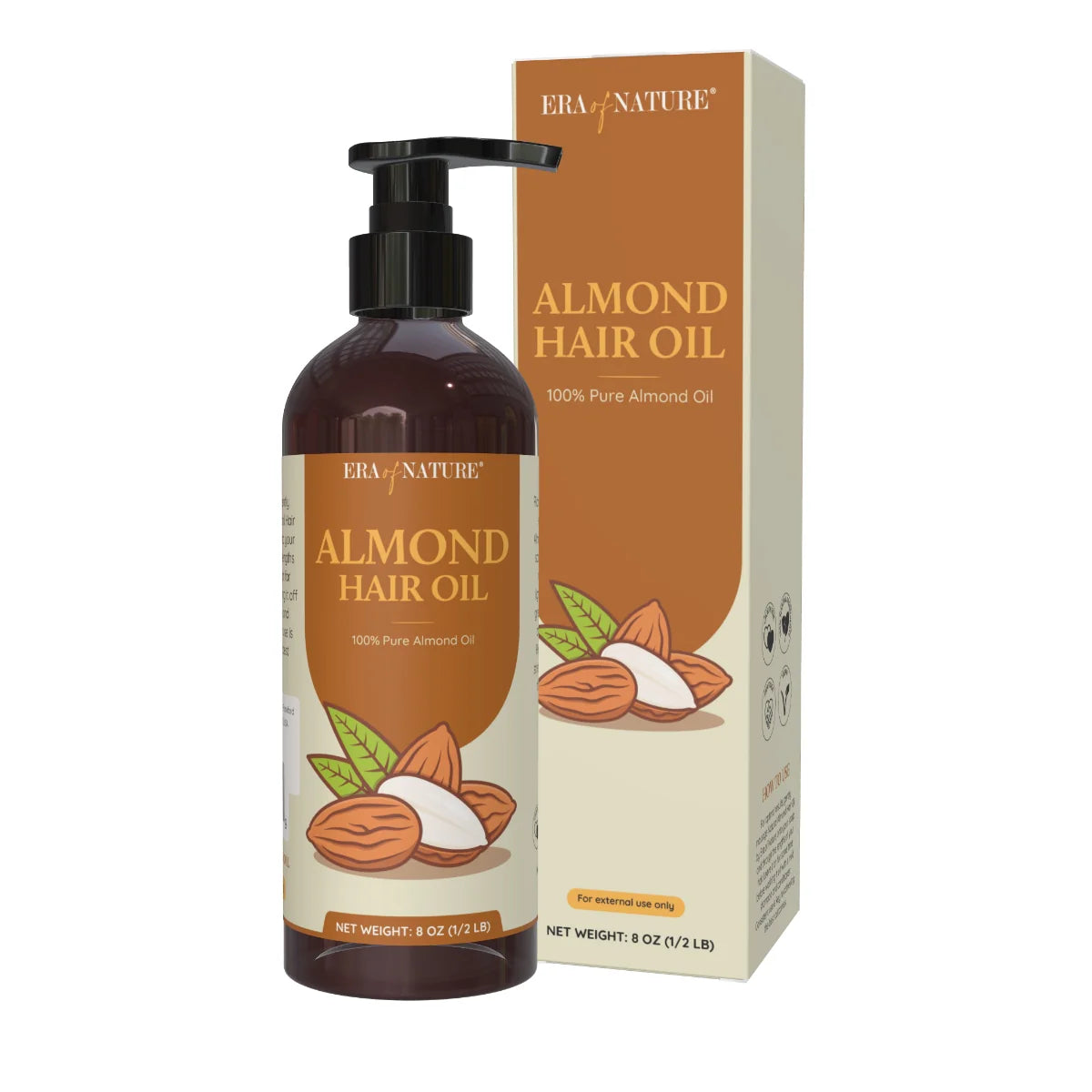 Almond Hair Oil 8oz