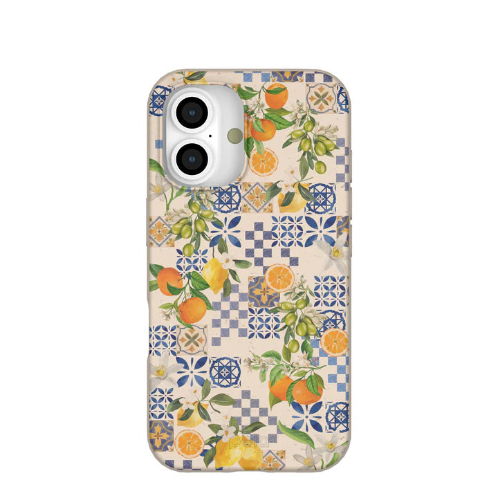 Seashell Amalfi Fruits Phone Case | For iPhone, Galaxy & Pixel