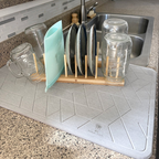 Quick Dry Diatomaceous Earth Floor Stone Bath and Dish Mat