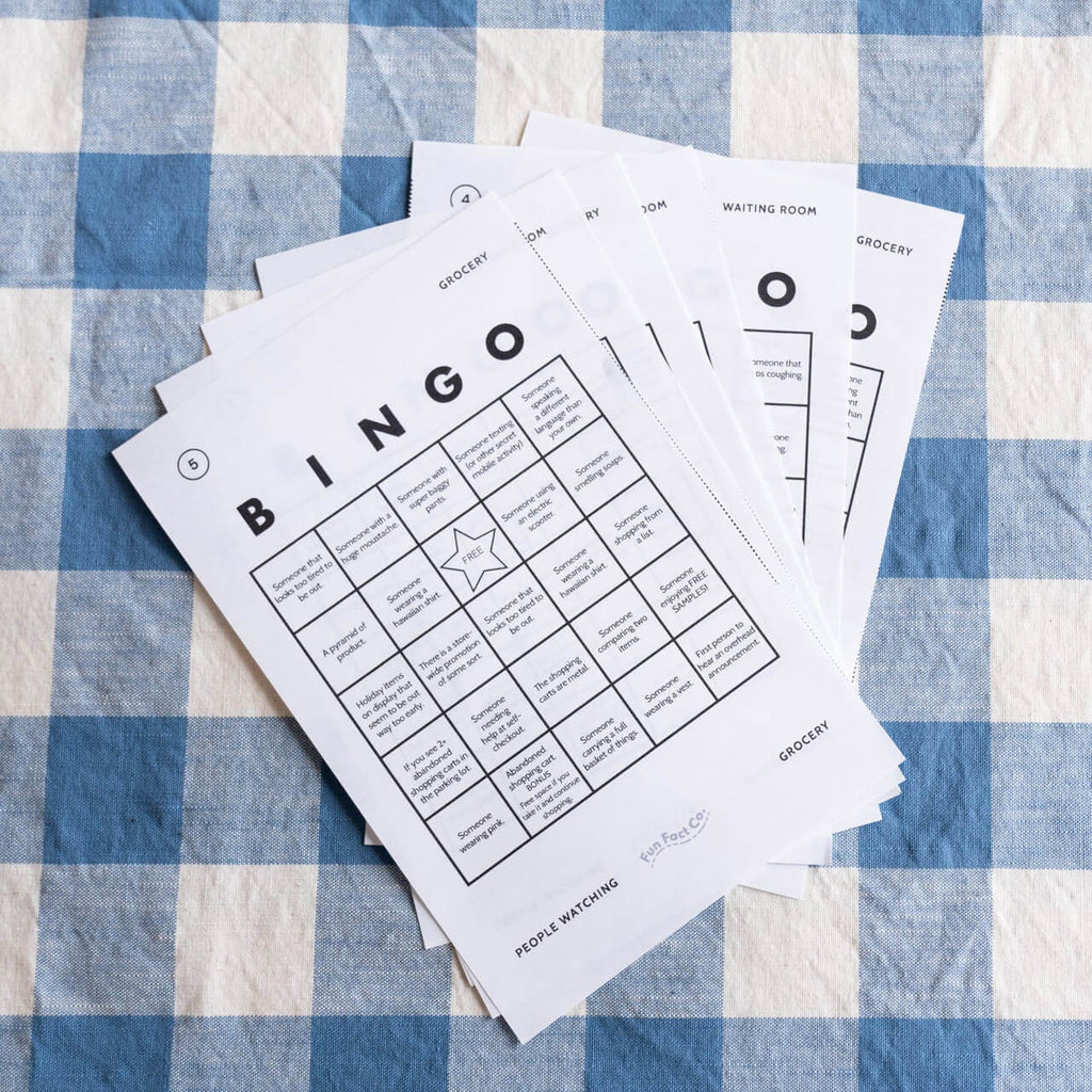 People Watching BINGO!