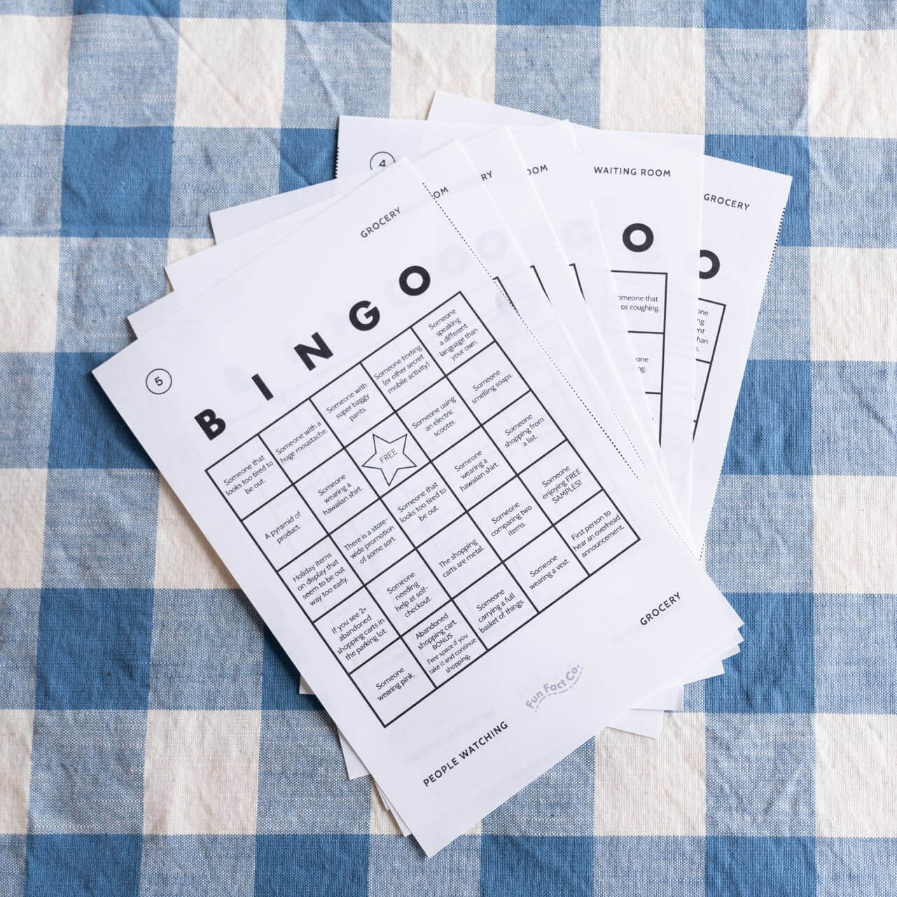 People Watching BINGO!