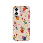 Seashell Cat Clowns Phone Case | For iPhone, Galaxy & Pixel