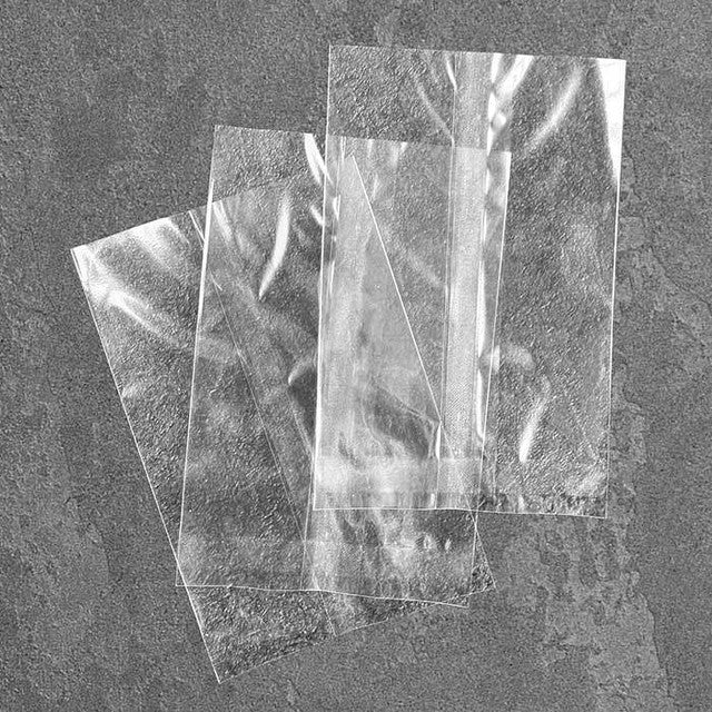 3.375 x 4.5" Compostable Clear Flat NatureFlex Cellophane Bags | 1,000/Case