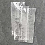 3.375 x 7.5" Compostable Clear Flat NatureFlex Cellophane Bags | 1,000/Case