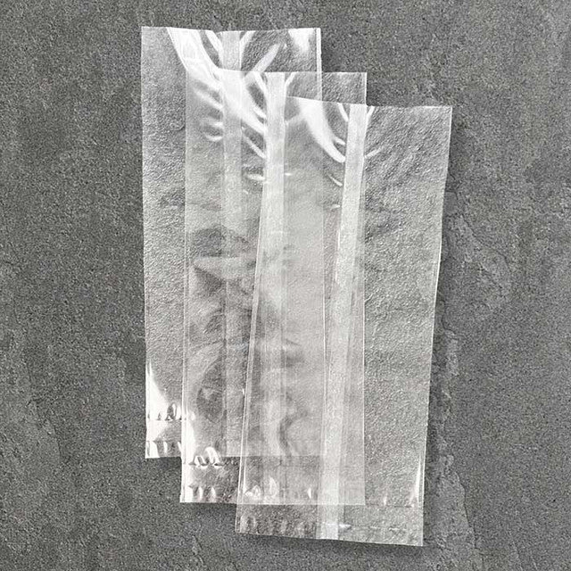 8.5 x 18" Compostable Flat Cellophane Bags | 1,000/Case