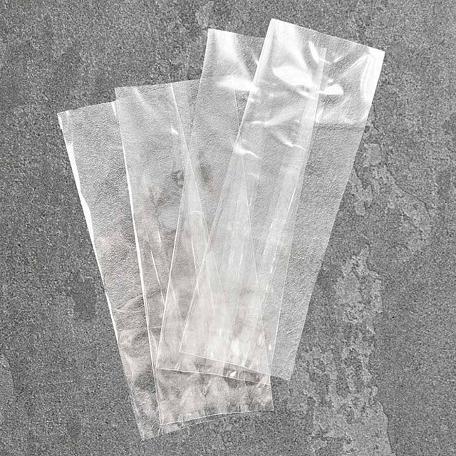 3 x 8" Compostable Clear Flat NatureFlex Cellophane Bags | 1,000/Case