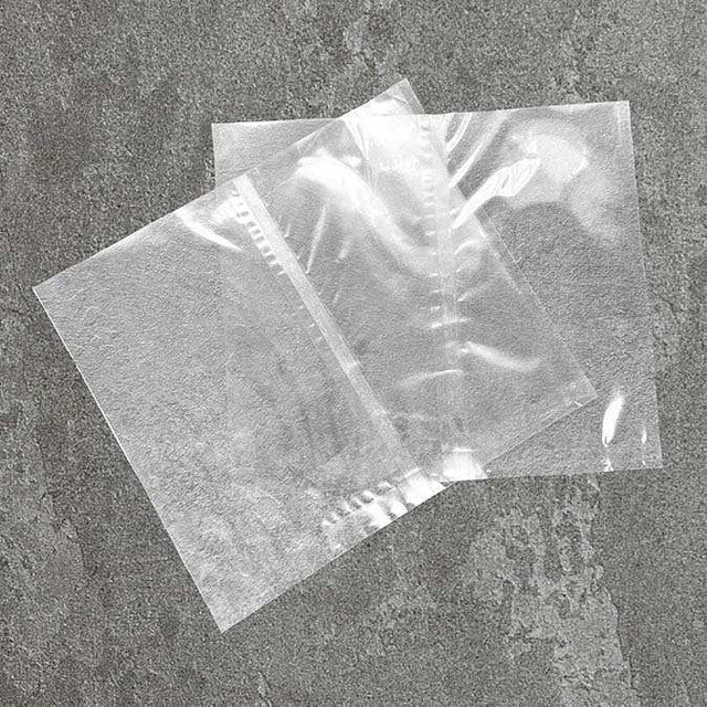 8.75 x 7" Compostable Clear Flat NatureFlex Cellophane Bags | 1,000/Case