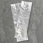 4 x 2 x 14" Compostable Clear Gusseted NatureFlex Cellophane Baguette Bags | 1,000/Case