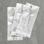 4 x 2.75 x 9" Compostable Clear Gusseted NatureFlex Cellophane Bags | 1,000/Case