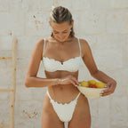 Chica Underwire Bikini Top - Gardenia