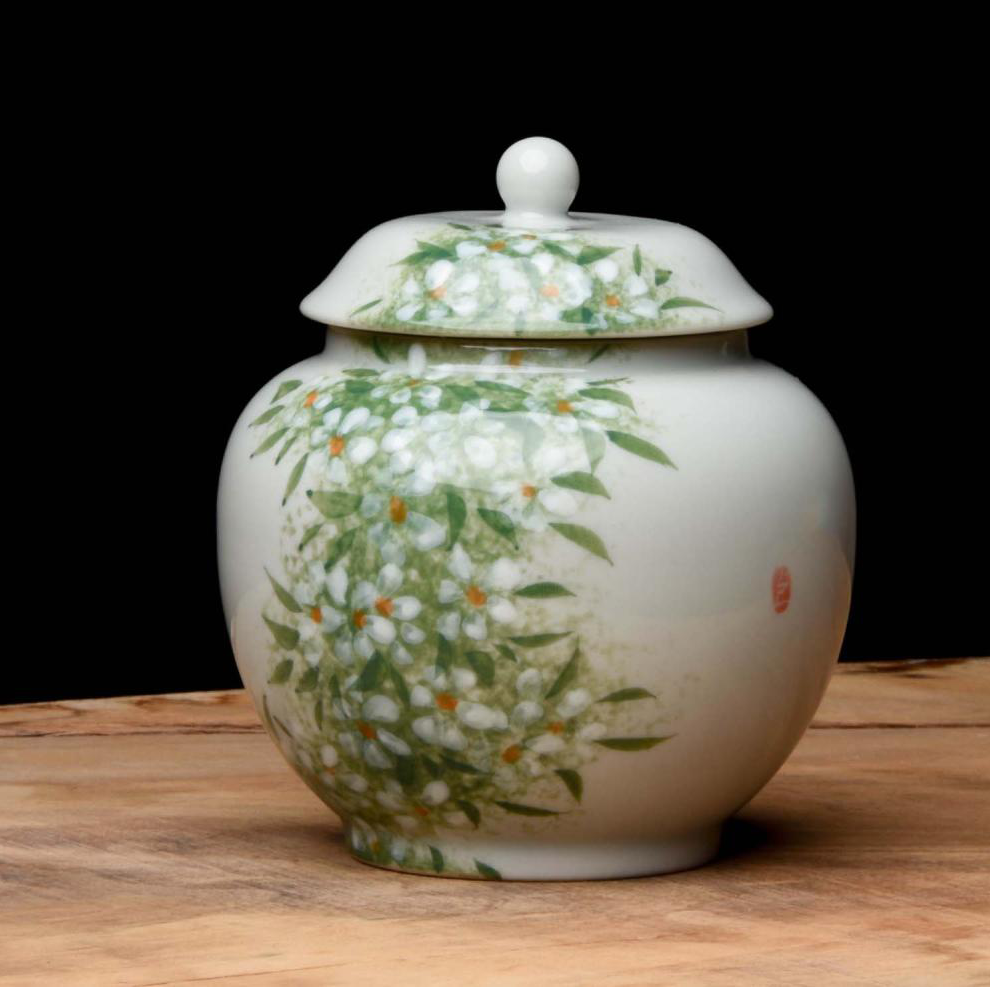 Daisy Tea Caddy